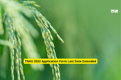 TNAU 2022 Application form Last Date Extended for UG Courses: Important Instructions