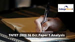 TNTET 2022 16 Oct Paper 1 Analysis