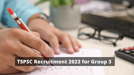 TSPSC Recruitment 2023 Group 3