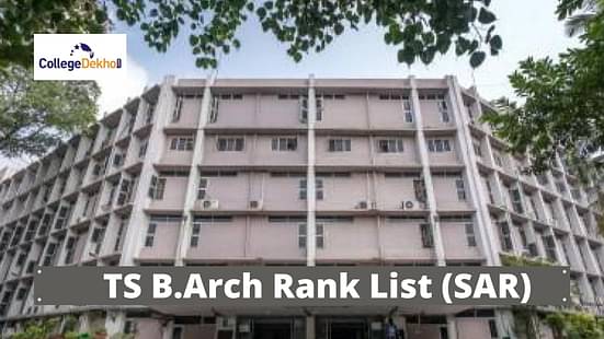 TS B.Arch Rank List (SAR)