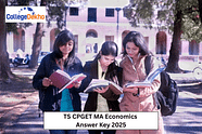 TS CPGET MA Economics Answer Key 2025 (Released): Exam Analysis, Response Sheet