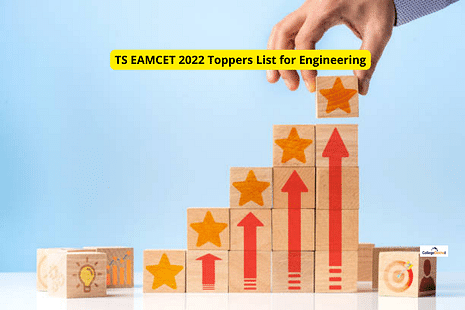 TS EAMCET 2022 Toppers List Engineering: Check Topper Names, Marks