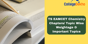 TS EAMCET Chemistry Weightage Chapter Wise 2024