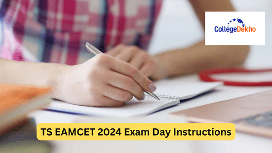 TS EAMCET 2024 Exam Day Instructions