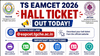 TS EAMCET 2026 Hall Ticket (OUT TODAY): Download Link @eapcet.tgche.ac.in; Important Instructions
