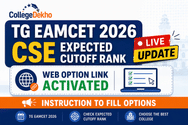 TG EAMCET 2026 CSE Expected Cutoff Rank LIVE Update: Web Option Link Activated; Instruction to Fill Options