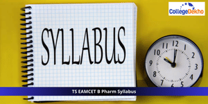 TS EAMCET B.Pharm Syllabus