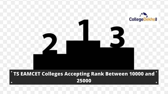 Colleges Accepting TS EAMCET Rank Between 10k and 25k