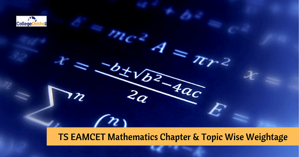TS EAMCET Mathematics Chapter/Topic Wise Weightage & Important Topics