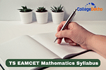 TS EAMCET Mathematics Syllabus