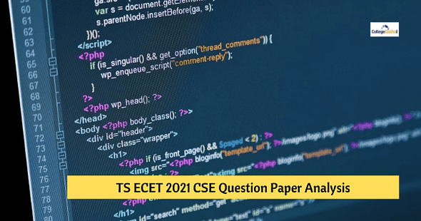TS ECET 2021 CSE Question Paper Analysis, Answer Key