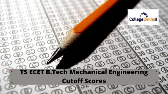 TS ECET 2023 B.Tech Mechanical Engineering Cutoff Scores
