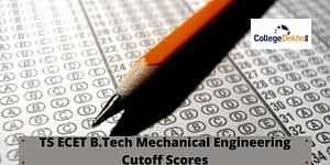 TS ECET 2024 B.Tech Mechanical Engineering Cutoff Scores