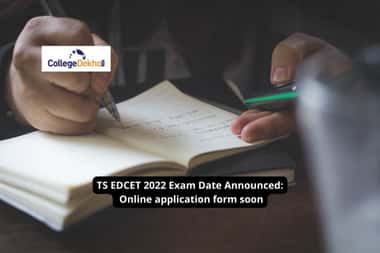 TS EDCET 2022 Exam Date Announced: Online application form soon