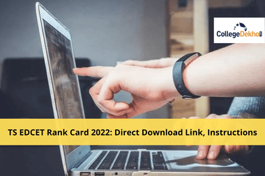 TS EDCET Rank Card 2022: Direct Download Link, Instructions