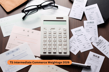 TS Intermediate Commerce Weightage 2026