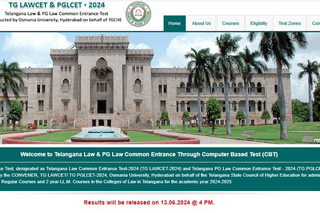 TS LAWCET Results Link 2024