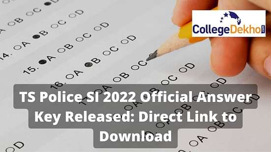 TS Police SI 2022 Official Answer Key