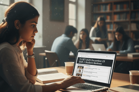 TS SET 2025 December 23 Shift 1 Student Reviews Out