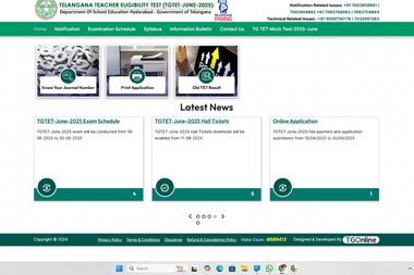 TS TET Hall Ticket 2025 Download Link