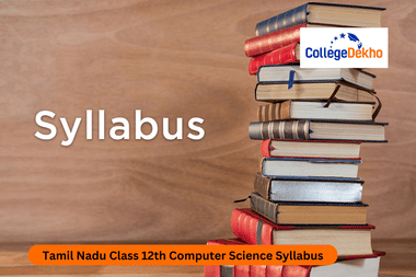 Tamil Nadu Class 12th Computer Science Syllabus 2025-26