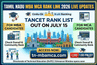 Tamil Nadu MBA MCA Rank Link 2026 LIVE Updates: TANCET Rank List out on July 15 at tn-mbamca.com