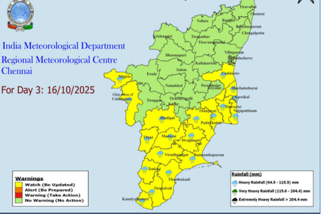 Tamil Nadu School Holiday Update 16 October 2025