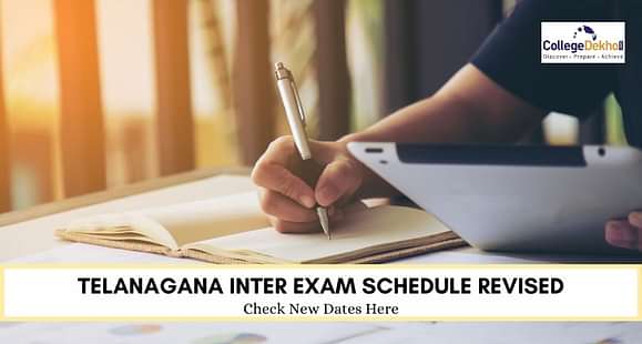 Telangana Inter Examination Revised Schedule