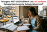 Telangana NEET UG 2026 Merit List LIVE Updates: Release Date Analysis; College-Wise Cutoff