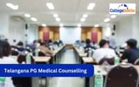 Telangana PG Medical Counselling 2025: Dates, Counselling (Soon), Seat Allotment, Choice-Filling