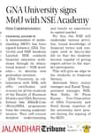 MoU WITH NSE ACADEMY