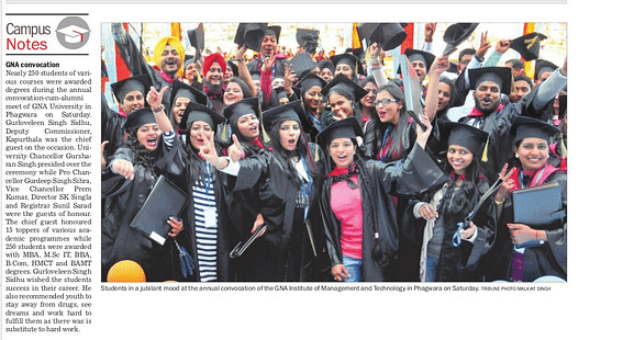 GNA CONVOCATION