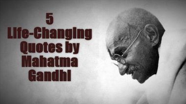 Thought of the Day for School Assembly 30 September 2023: 5 Popular Mahatma Gandhi Quotes