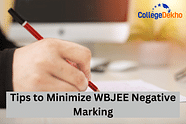 Tips to minimize WBJEE negative marking