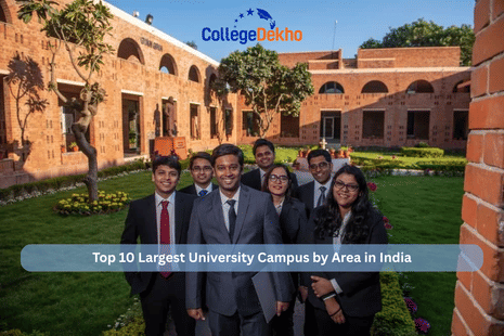 Top 10 largest university campuses by area in India