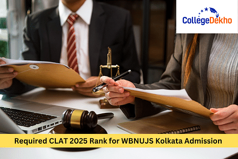 What is the Required CLAT 2025 Rank for WBNUJS Kolkata Admission?