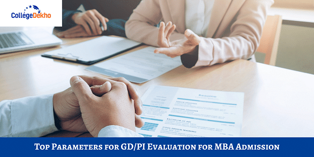 Top Parameters for GD/PI Evaluation for MBA Admission