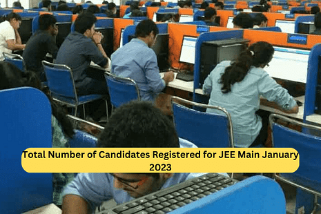 JEE Main Total Candidate registered 2023