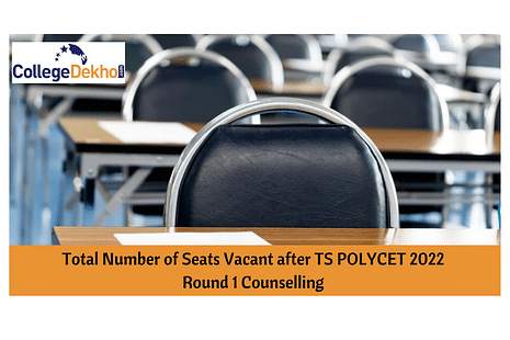 Total Number of Seats Vacant after TS POLYCET 2022 Round 1 Counselling