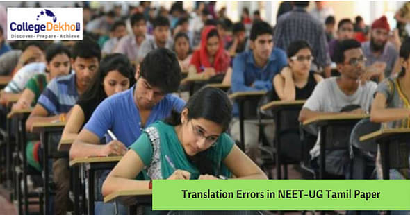 49 Translation Errors in NEET-UG Tamil Question Paper