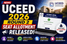 UCEED 2026 Round 2 Seat Allotment Released, Fee Payment Window Now Open