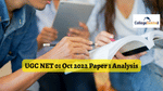 UGC NET 01 Oct 2022 Paper 1 Analysis, Check Difficulty Level, Good Attempts