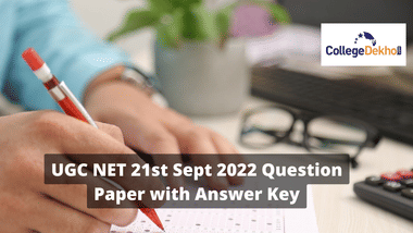 UGC NET 21st Sept 2022 Question Paper with Answer Key