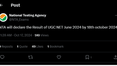 UGC NET June 2024 Result Date Declared: NTA gives official confirmation on X (Image Credit: Pexels)