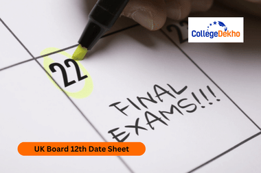 UK Board 12th Date Sheet 2026