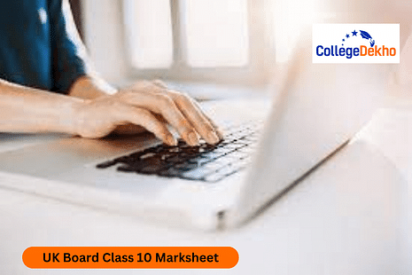 UK Board Class 10 Marksheet 2024