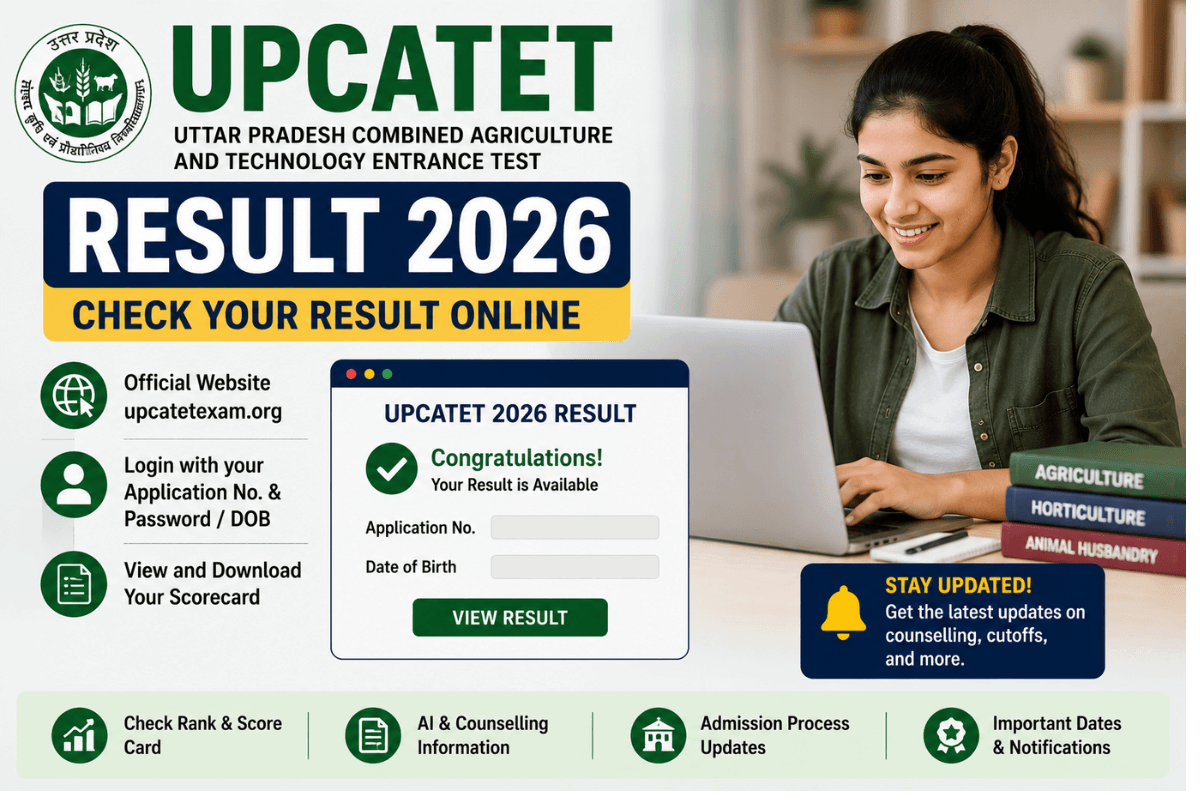 UPCATET Result 2026 Download Link Activated @upcatetexam.org