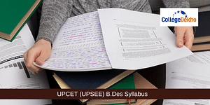 UPCET (UPSEE) B.Des Syllabus : Check Important Topics, Best Books