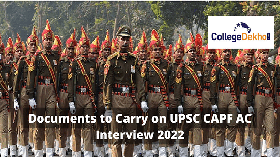 UPSC CAPF AC Interview 2022