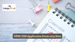 UPSC CDS Application Form 2023